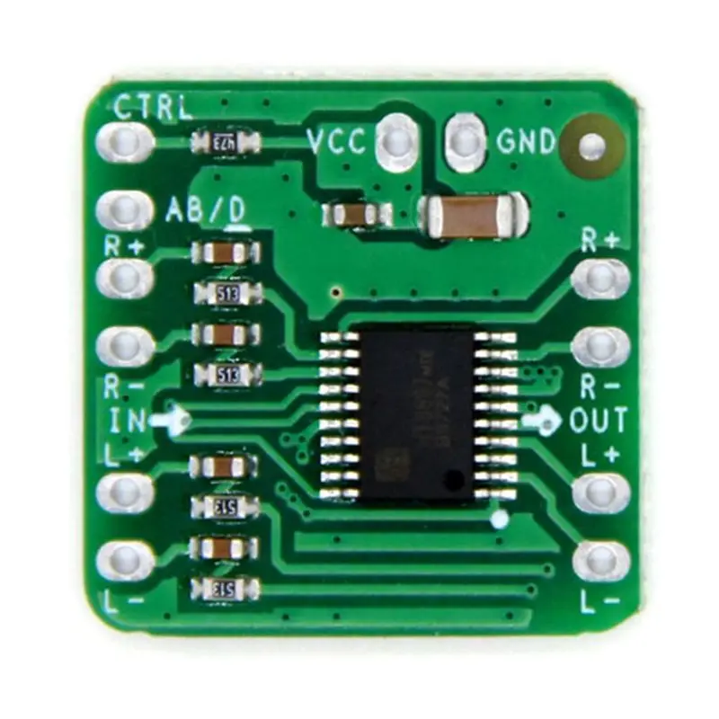 A72Z Differential Power Amplifier Board 2X10W Digital Class D Audio Power Amplifier HT8697 3.6-8.5V Differential Input
