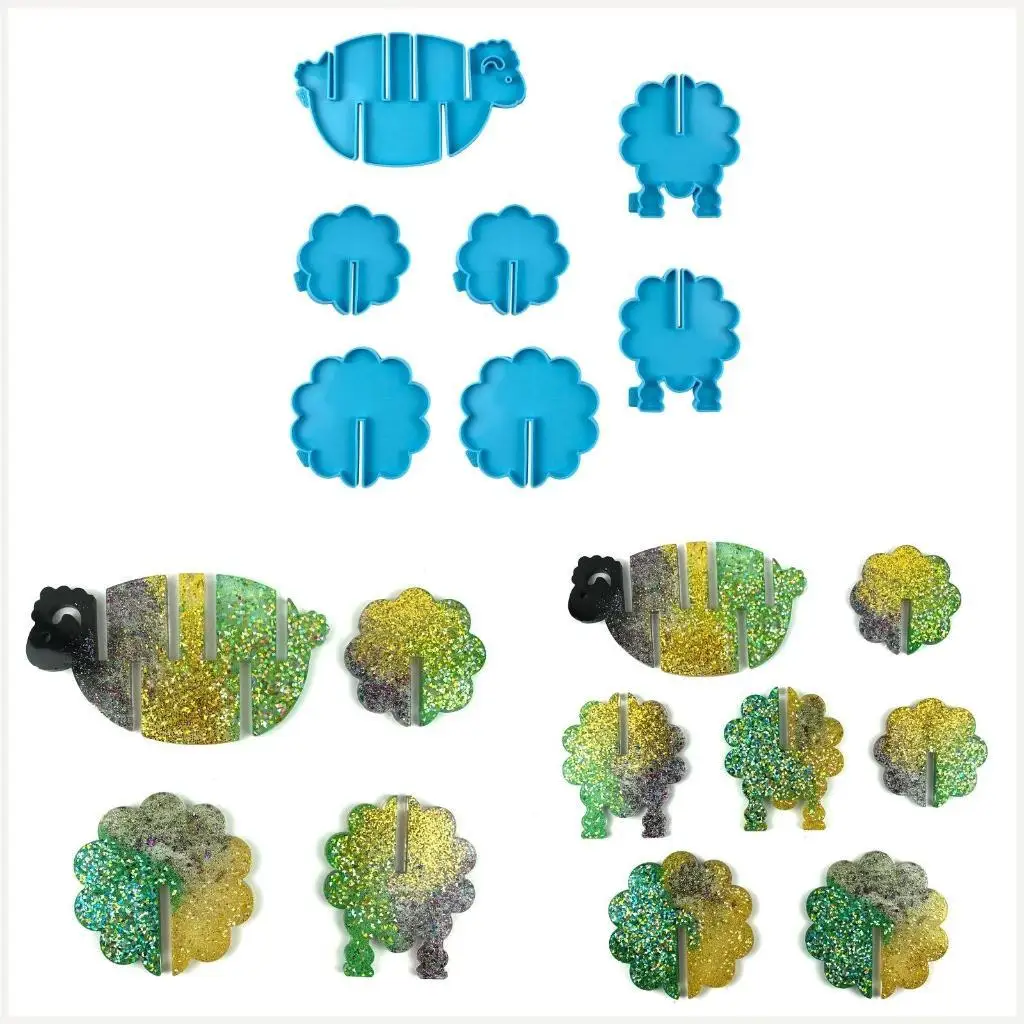 

Artistic Animal Mold Silicone Cup Mat Jewelry Mould for Craft Lovers
