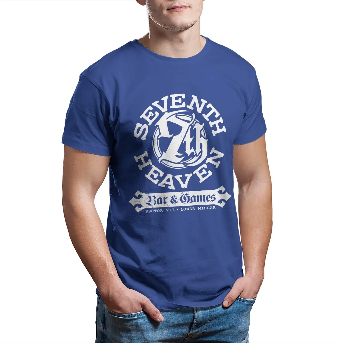 Vintage Sector 7 Seventh Heaven Bar T Shirts Final Fantasy Cloud