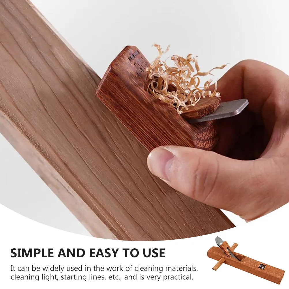 1 Buah Alat Planer Kayu Banyak Digunakan untuk Membersihkan Ringan, Praktis dan Tahan Lama untuk Tukang Kayu, Alat Planer Kayu Tangan untuk Pekerjaan Kayu