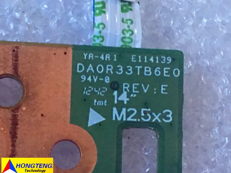 Genuine DA0R33TB6E0 for HP Pavilion G4-2000 G6-2000 Series Laptop Touchpad button BOARD  100% TESED OK