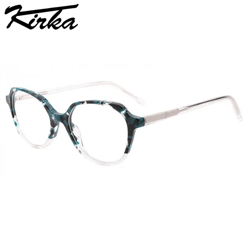 

Kirka Kids Acetate glasses frame Rectangle glasses 4colours fashion prescription lenses Boys and Girls Optical Eyewear WK3022