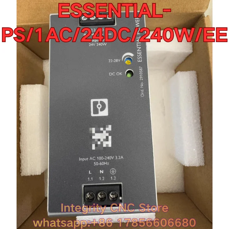 New ESSENTIAL-PS/1AC/24DC/240W/EE PLC module 2910587