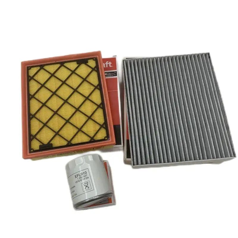 For Ford New Mondeo 2.0T( 2013-2020)/21 Edge Plus2.0T/2015-2019 Taurus 2.0T Air Filter / Cabin Air Filter / Oil Filter EFL910