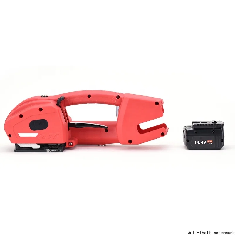 K2 Handheld Electric Baler Semi-Automatic Pet Plastic Belt Packing Machine Buckle-Free Hot Melt Strapping for Carton Packaging