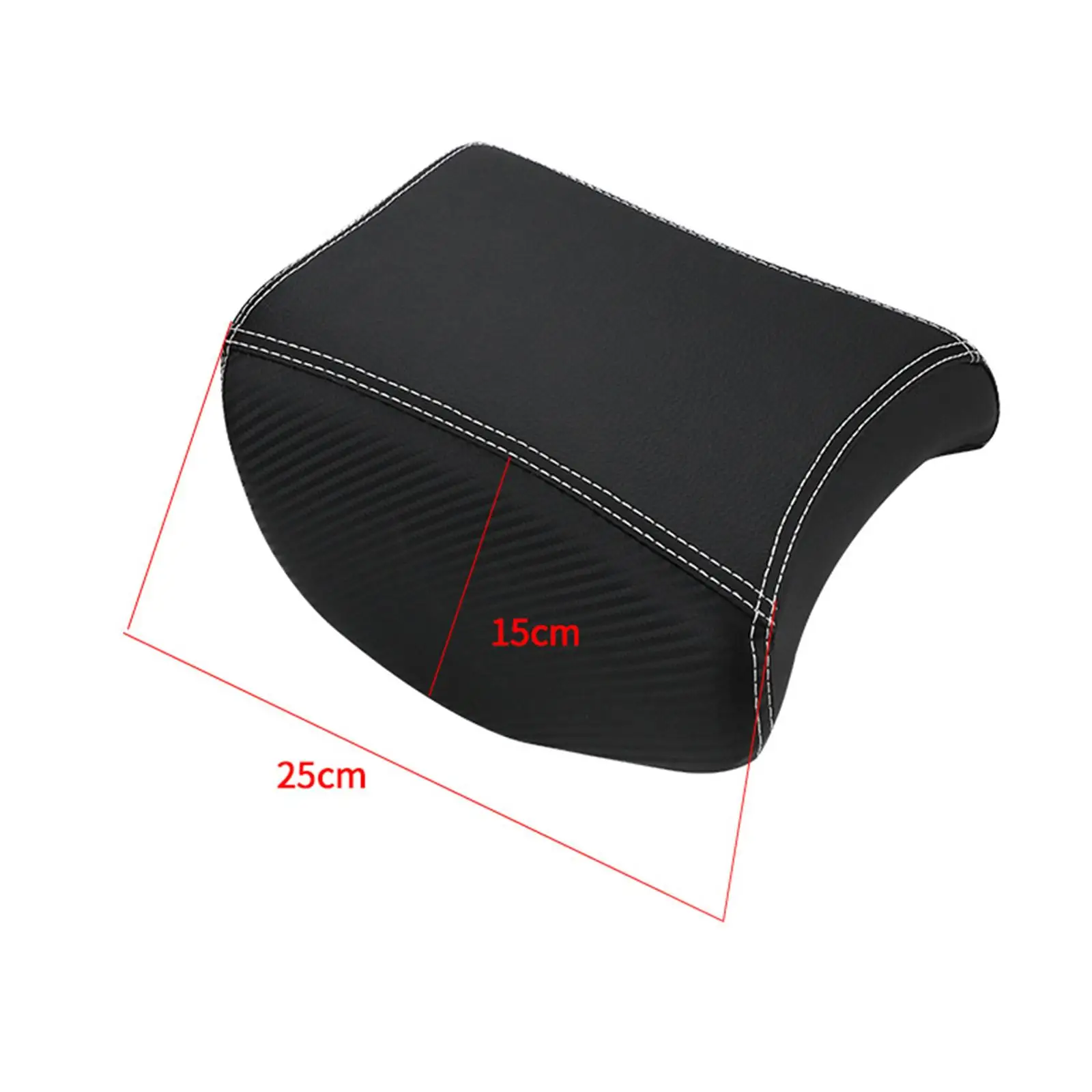 Motorcycle Seat Cushion Soft PU Leather Comfortable Breathable Memory Foam Motorcycle Front Child Seat Cushion for Xmax300