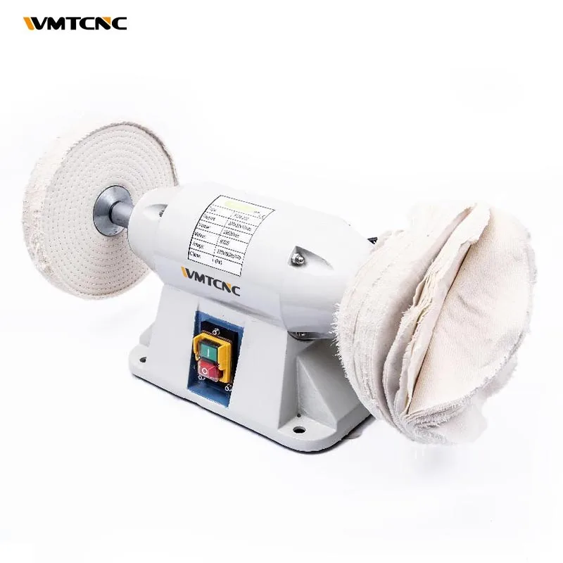 AIROW Hot Sale Powerful 900w PS-200 8 Inch Electric Bench Polishing Buffing Machine