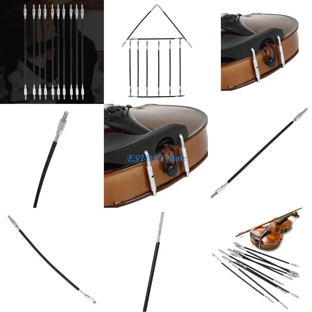 

G6DE Violin Wire Tailpiece String Violin Tailpiece Wire for Beginners and Experts