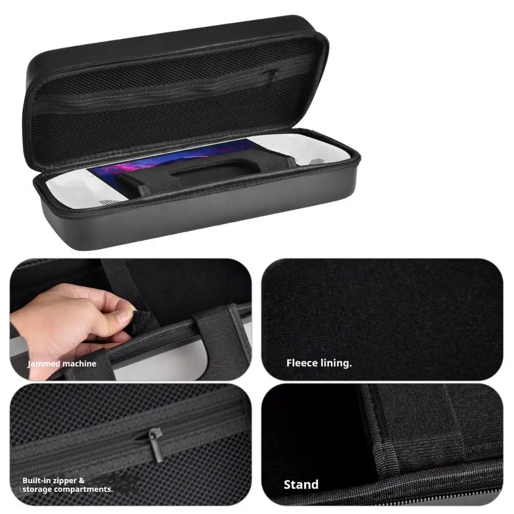 Travel Hard Handbag for Console Carrying Case for Legion Go S Portable Hard Travel Pouch Shockproof Protective Storage Bag