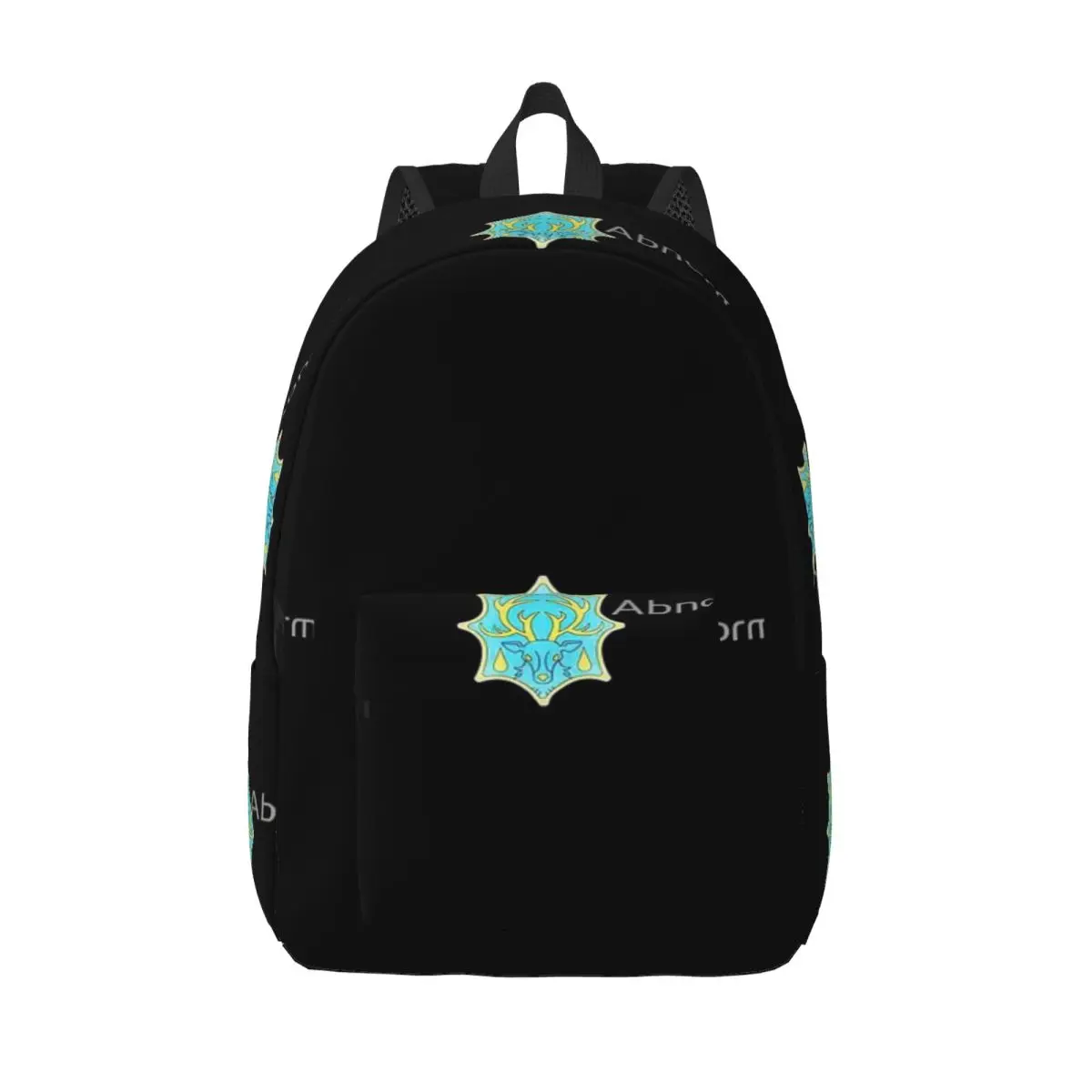 

Anime Aqua Deer Magic Squad Crest Design Mystic Symbol Art Simple and Stylish Backpack Canvas Backpack Travel backpack
