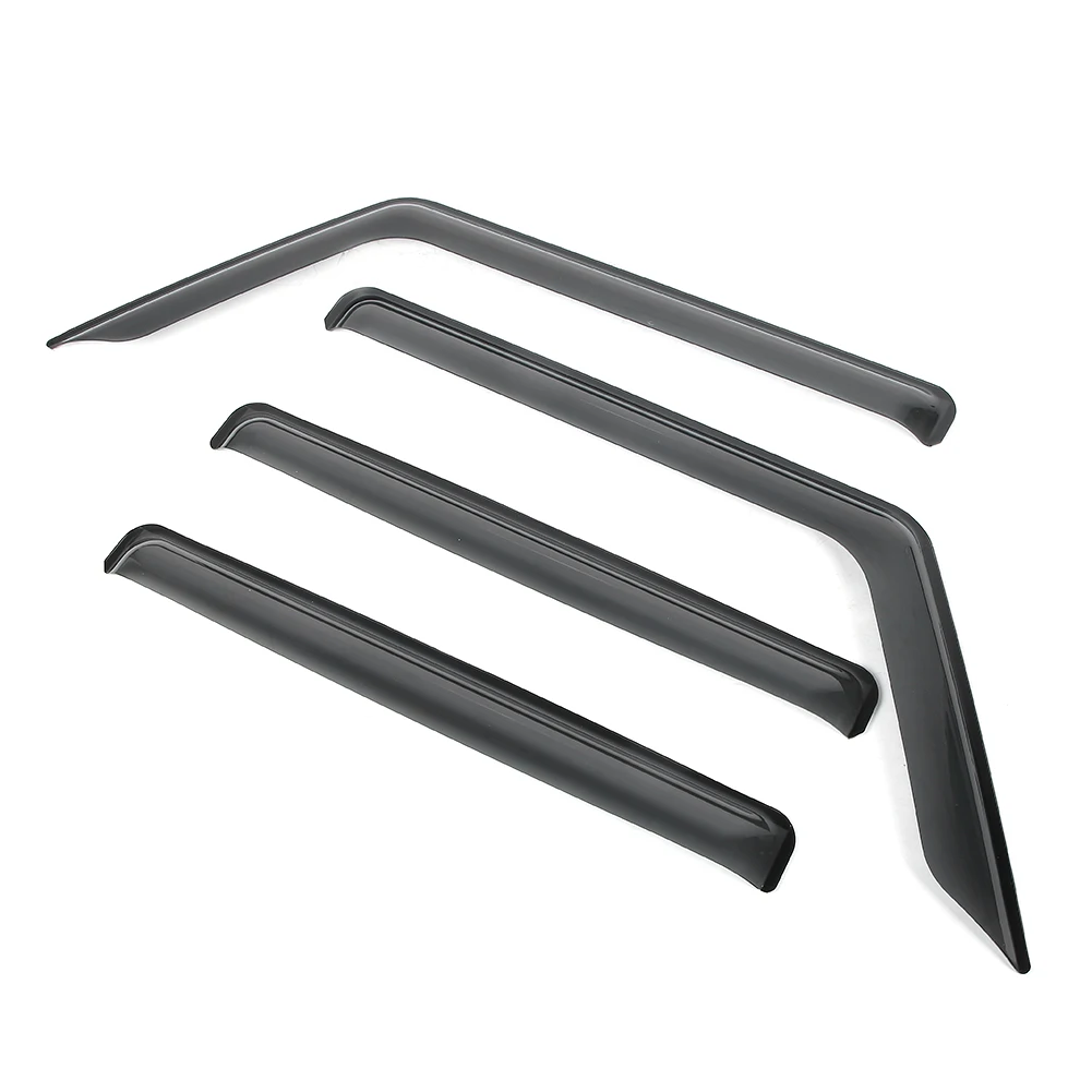 

Car Window Visor Shades Sun Rain Guard Fits for Jeep Wrangler JL 4-Door 2018+ (Oversized) Auto Exterior Modification Accessory
