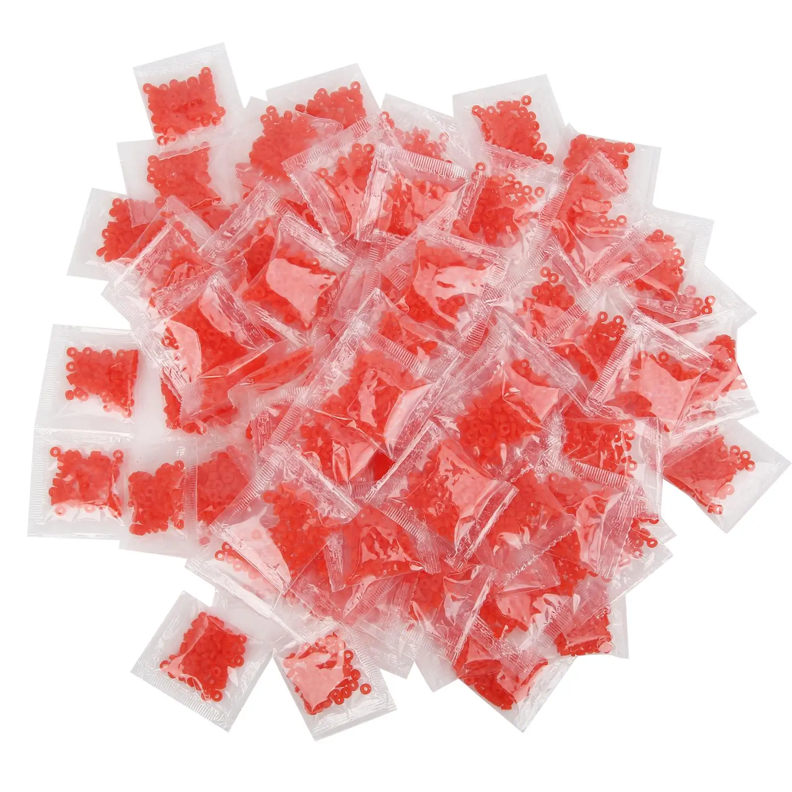 

100pcs Rubber Bands for Fishing Bloodworm Baits - Coarse Match Terminal Tackle