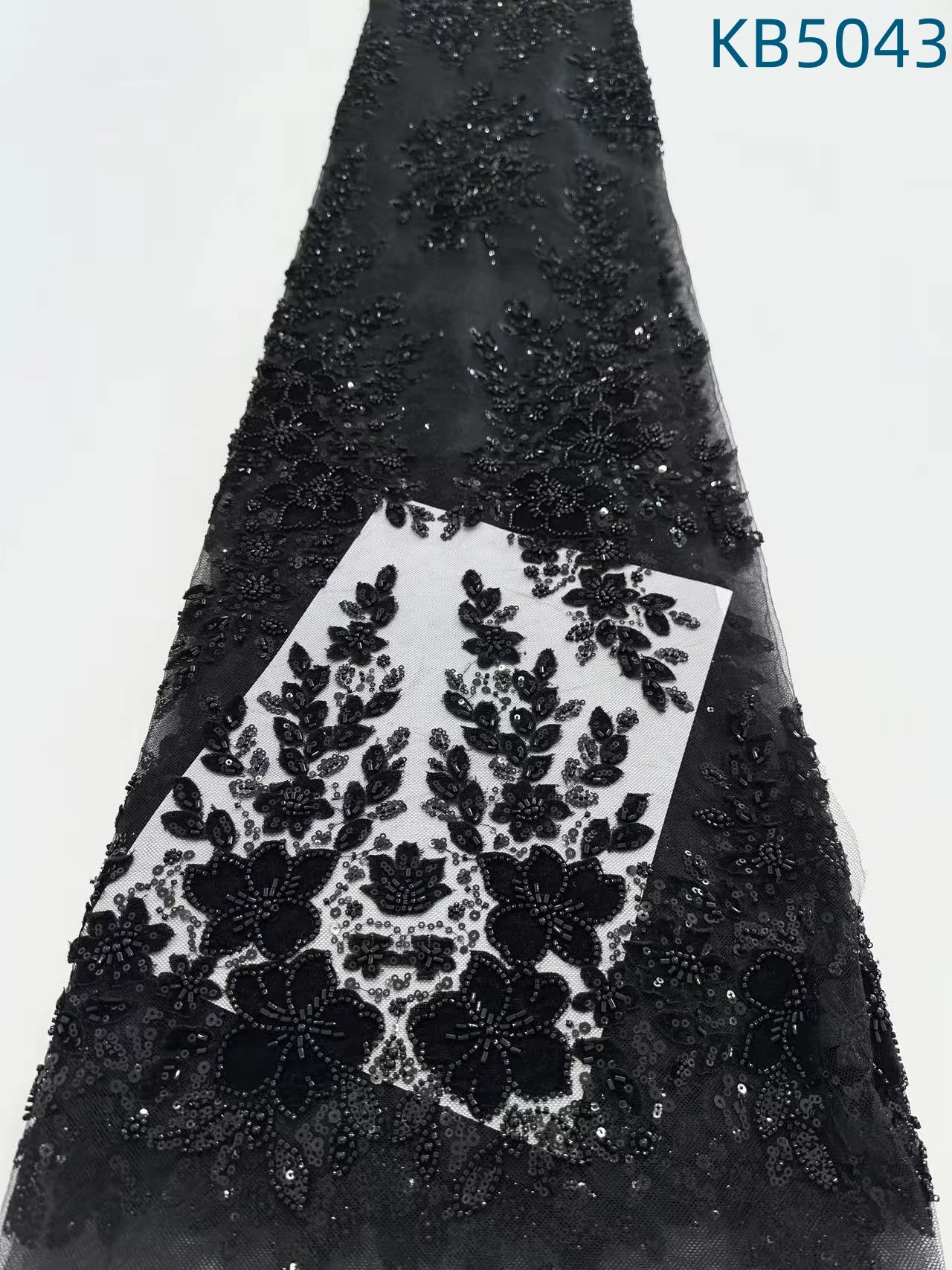 أقمشة الدانتيل النيجيري 2025 المخملية الترتر مطرز أقمشة الدانتيل تسلسل الأخضر تول الدانتيل لفساتين حفلات الزفاف KB5043