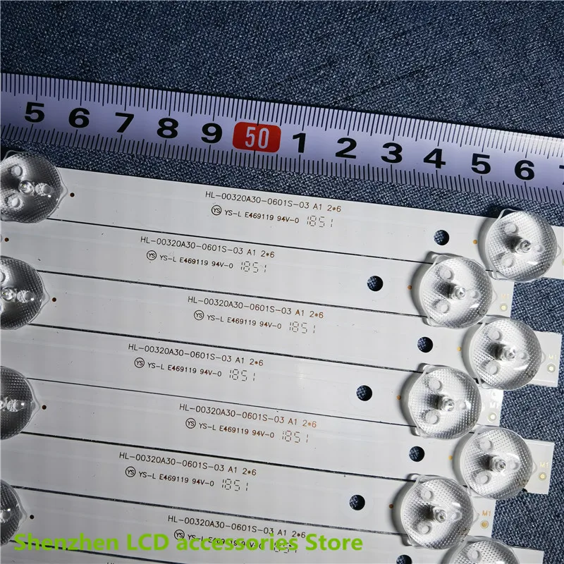 Für Hl-00320a30 LCD TV hintergrundbeleuchtung bar 575mm 6 lampe 6V 100% neue