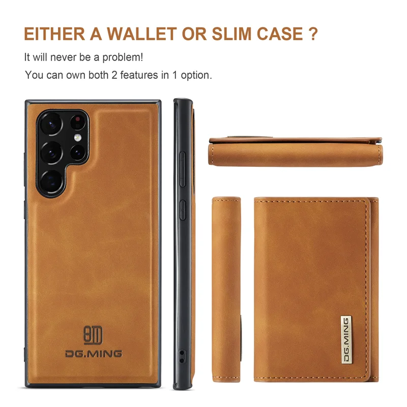 

Роскошный кожаный деловой Магнитный чехол-кошелек для Samsung Galaxy S22 Ultra 21 20 Plus Ultra Note A13 23 33 53 72