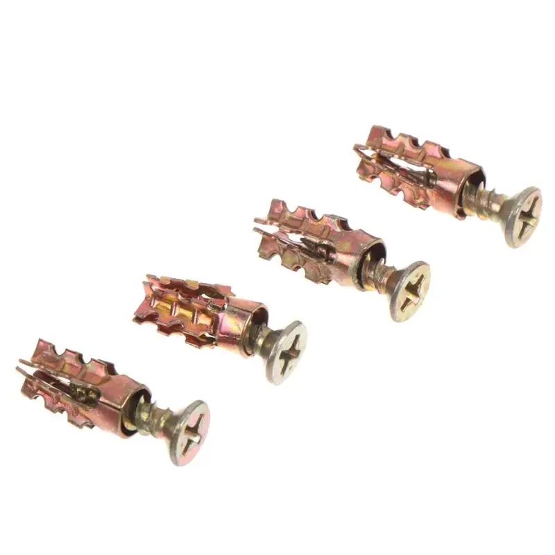 Short Expansion Screw Repair Kit 30/50/100Pcs for Stripped Cabinet Door Hinge Thread Household DIY Furniture Fixing
