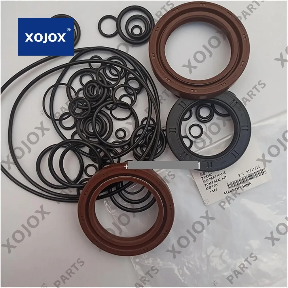 

XOJOX Excavator ZAX200 Hydraulic Pump Seal Kit For ZAX200, Black