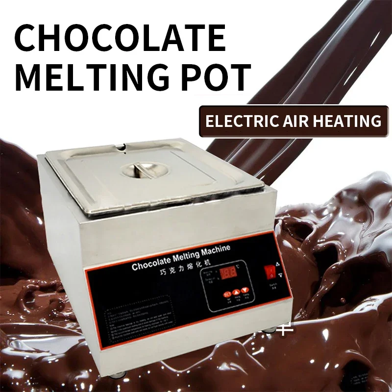 D2018-1 Electric/Air Heating Chocolate Melting Machine 220v Single Cylinder Chocolate Melting Machine  Commercial
