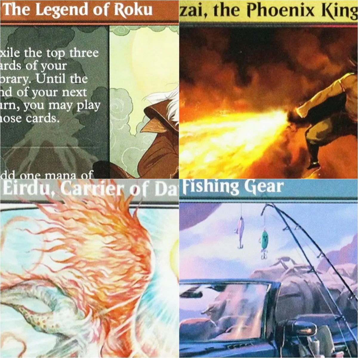 

Holo Redirect Lightning/Ozai, the Phoenix King/Cryptothrall Magical Proxy Cards Top Quality Gathering Board Game Trading Cards