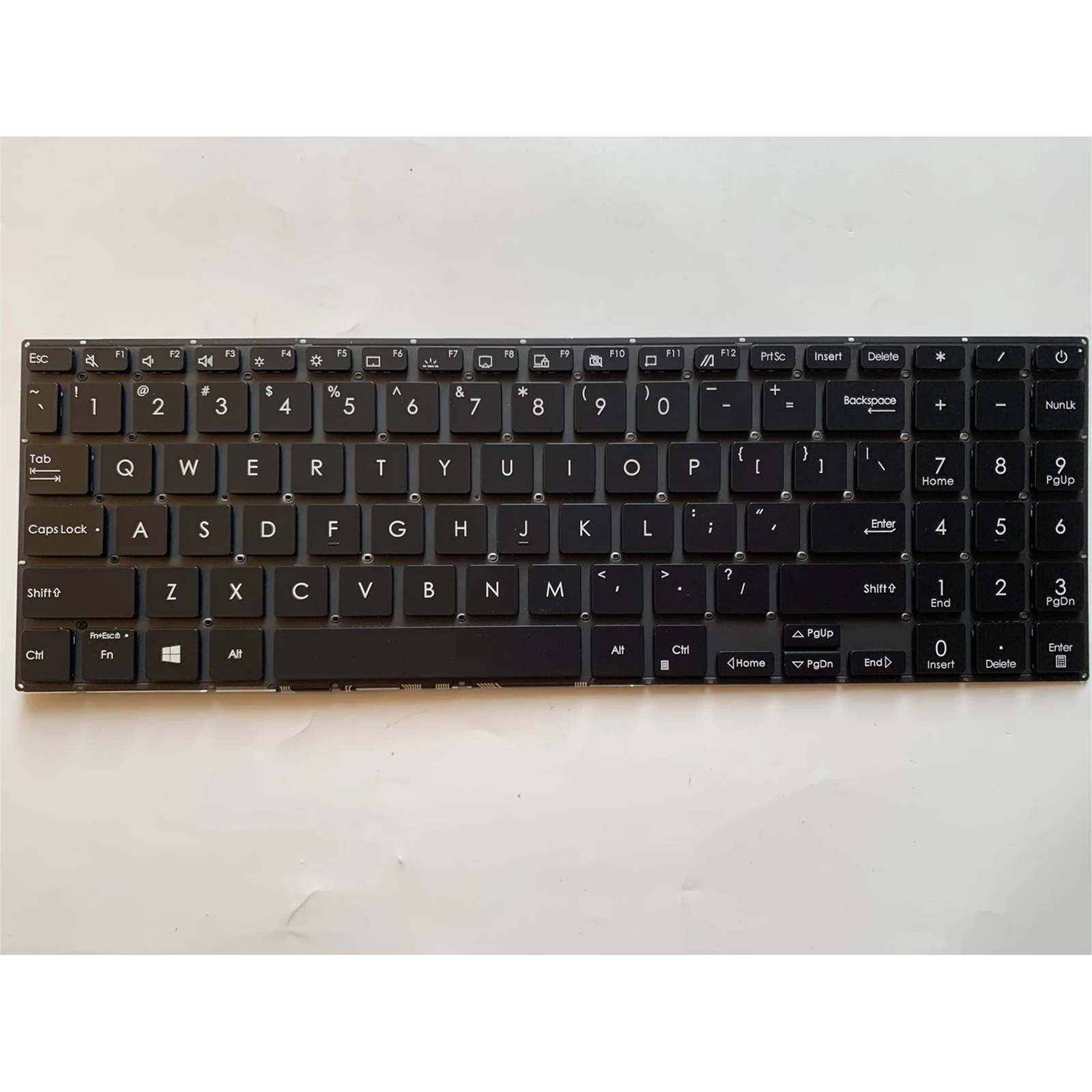 لوحة مفاتيح الكمبيوتر المحمول تخطيط الولايات المتحدة لـ Asus X513 X513EA X513EP X513EQ X513IA X513E X513UA #4