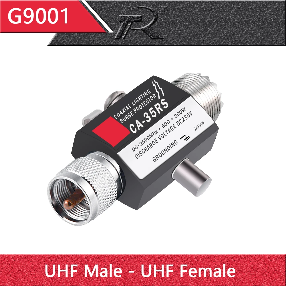 1 Stück CA-23RP/CA-35RS PL259 SO239 N Funkrepeater Koaxialer Blitzschutz Antennen-Überspannungsschutz 50 Ohm