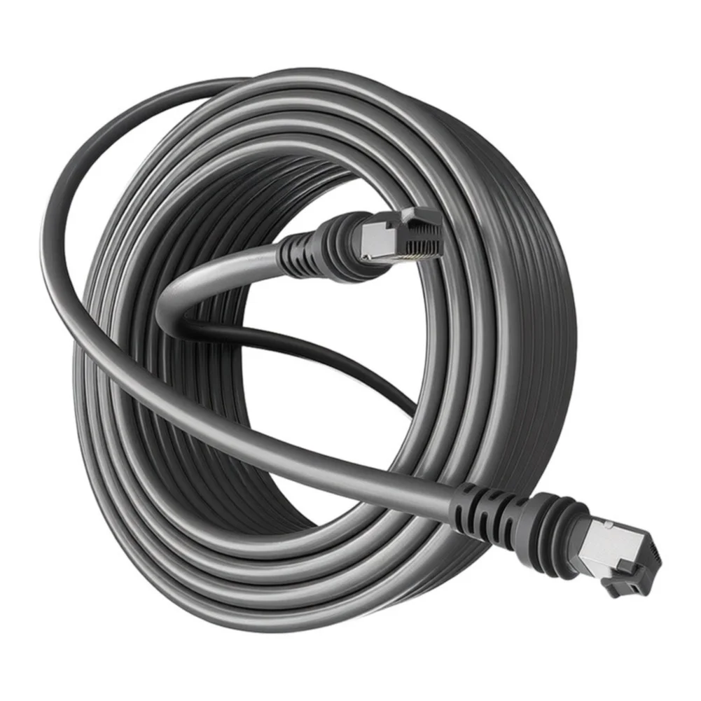For Gen3 Compatible For RJ45 Shielded Network Cable 26AWG Oxygen Free Copper Weather Resistant Gray 6.0mm OD Length Options
