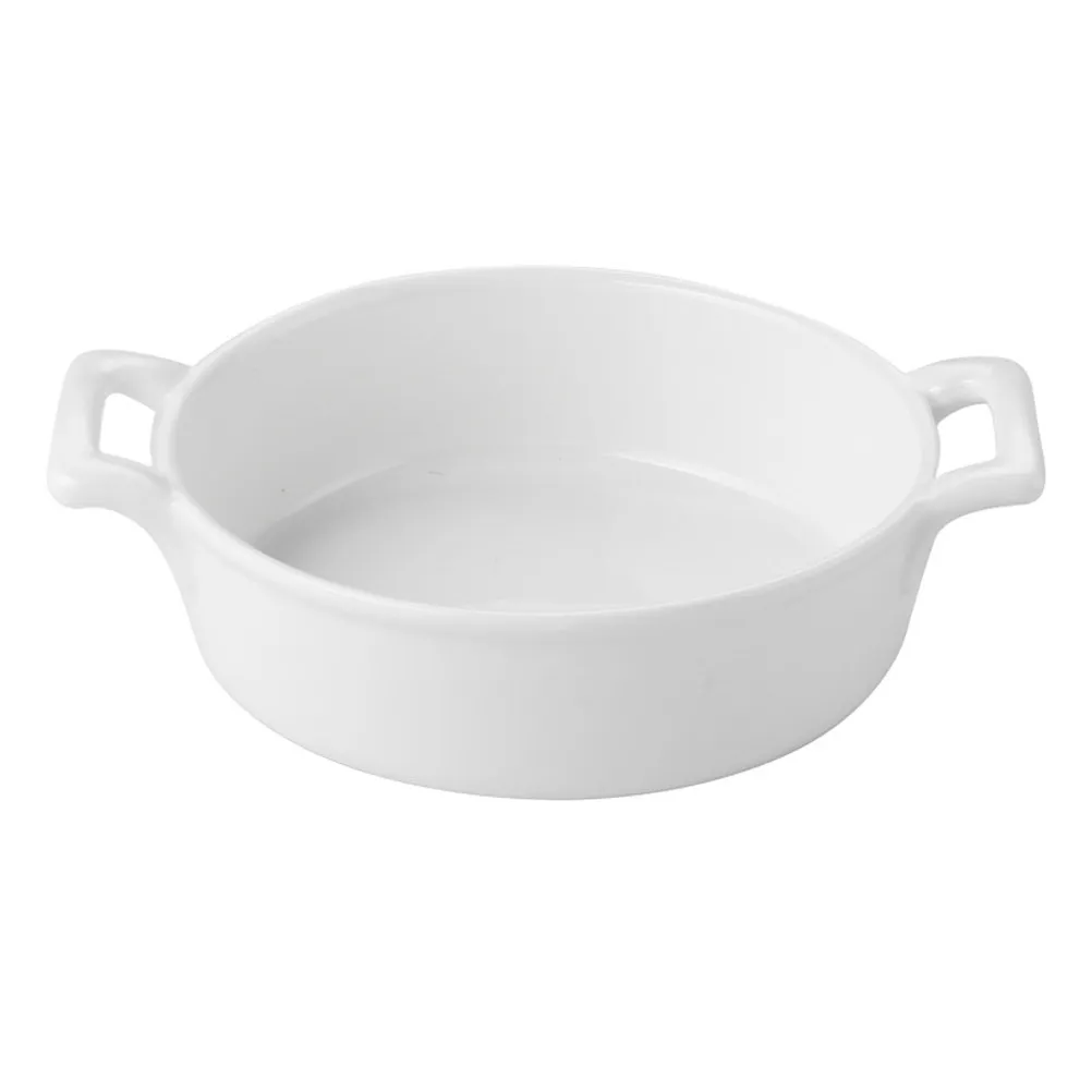 Tazón de Sopa de Cerámica Blanca de 9 Pulgadas, Plato Grande con Asas para Fideos, Arroz, Ensalada, Fruta, Comidas Calientes y Frías Instantáneas, Cocina, Comedor