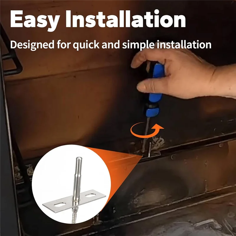 Reemplazo del sensor de sonda de temperatura ABRB-RTD para Pit-Boss serie 3/5/7, serie Pro II 4, serie Sportsman 7