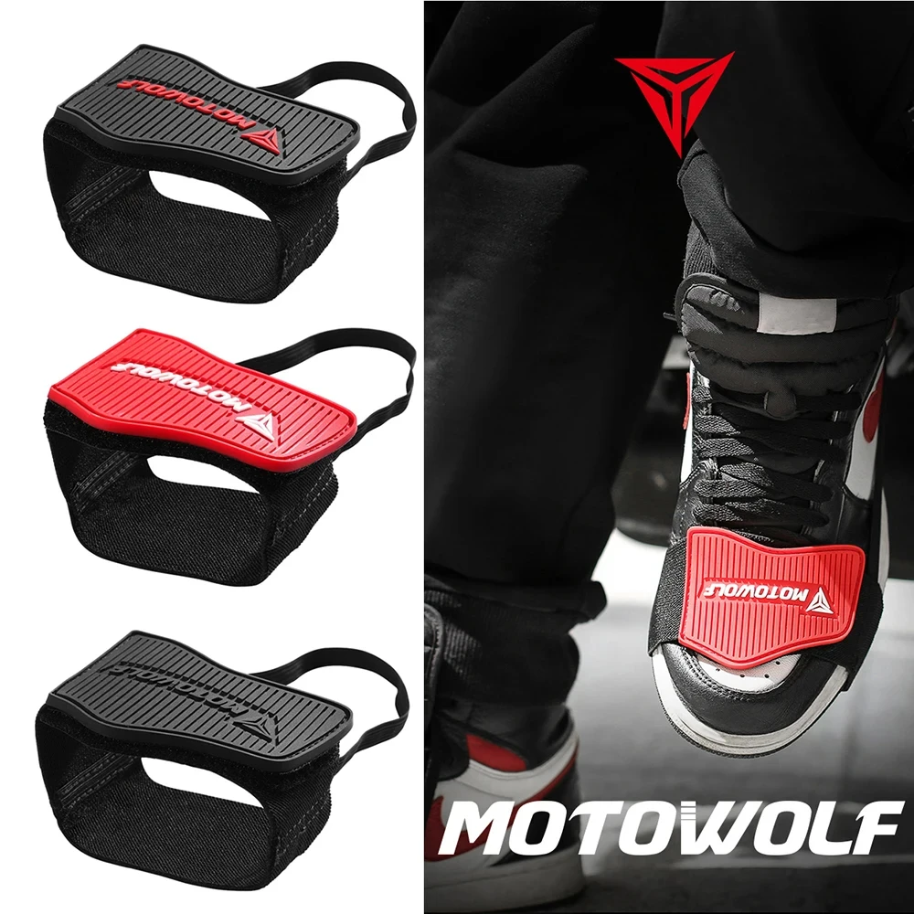 

Motorcycle Shifter Shoe Protector Motorbike Shift Pad Shoe Boot Cover Rubber Motocross Gear Shift Pad Soft Shift Boot Cover