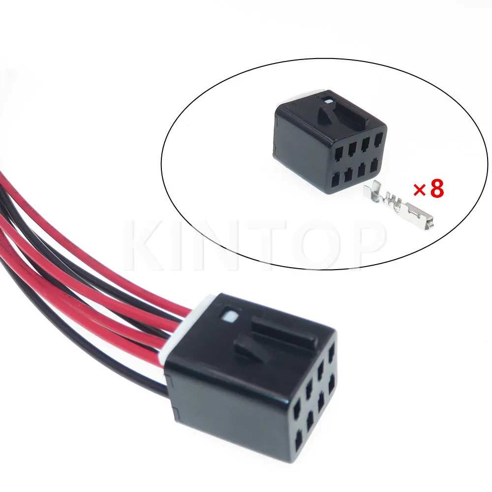 1 Set 8 Pins 1.5 Series Car Socket 12047886 12045688 Auto Female Male Plug Unsealed Cable Connector AC Assembly Automobile Parts