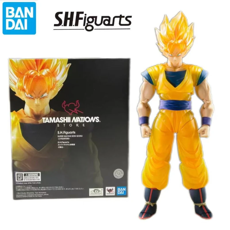 

In Stock 100% Original TAMASHII NATIONS STORE BANDAI S.H.Figuarts Super Saiyan Goku Z Warriors SHF Son Goku Dragon Ball Z