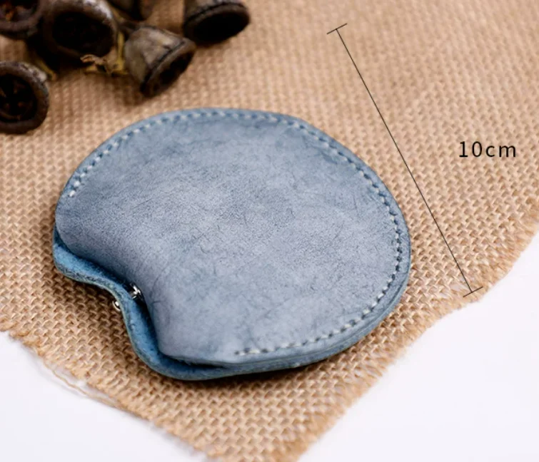 Knife mold for DIY leather craft round coin wire bag cutting dies steel rule cutter 10cm