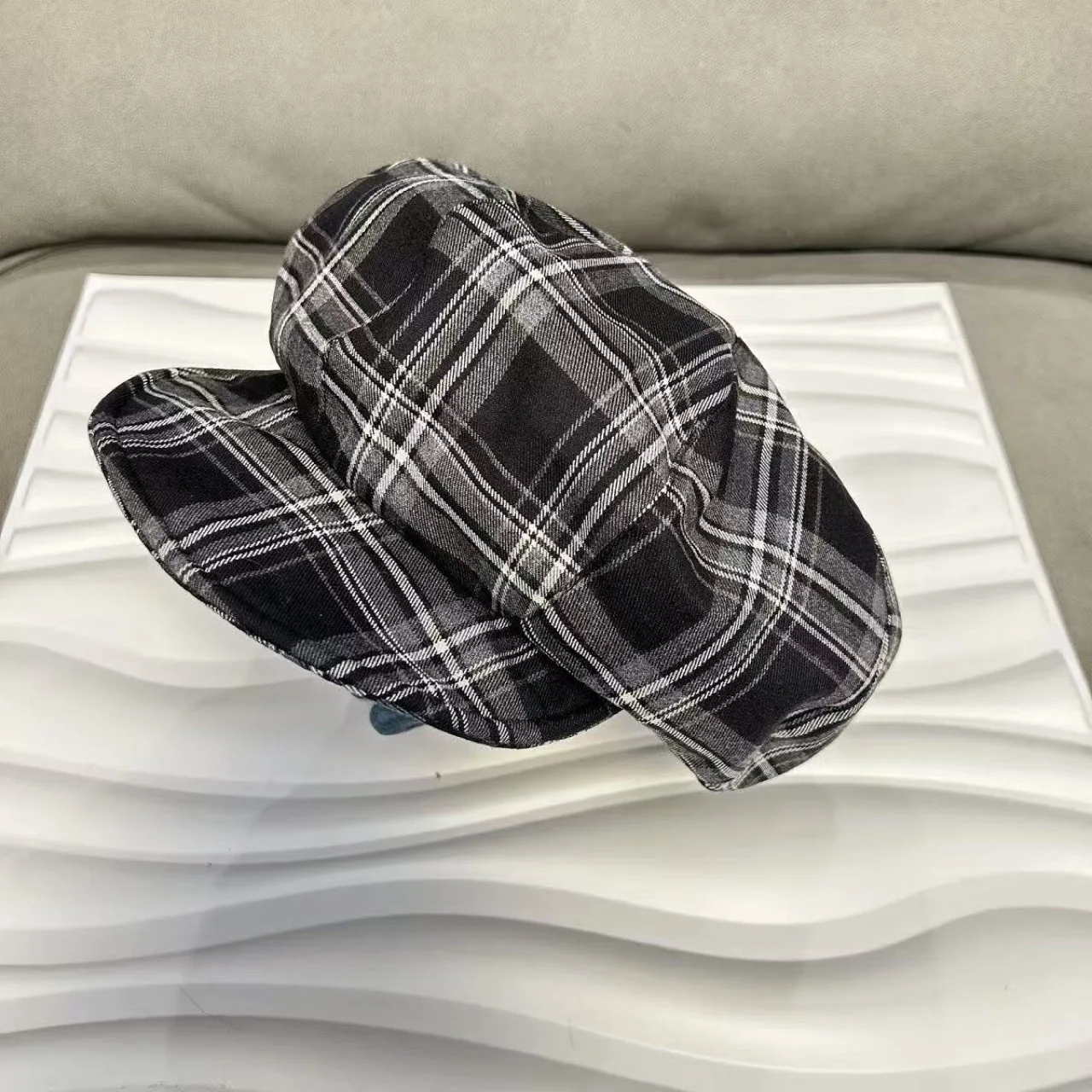 Colorgrid Beret Adult Women's Octagonal Hat Spring and Summer Fashion Hat European and American Foreign Trade Forward Casual Cap