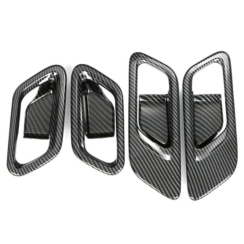 

For Nissan X-Trail Rogue T33 2021-2022 4pcs Car Inner Door Handle Bowl Cover Sticker ABS Car Door Bowl Protector Frame Trim Part