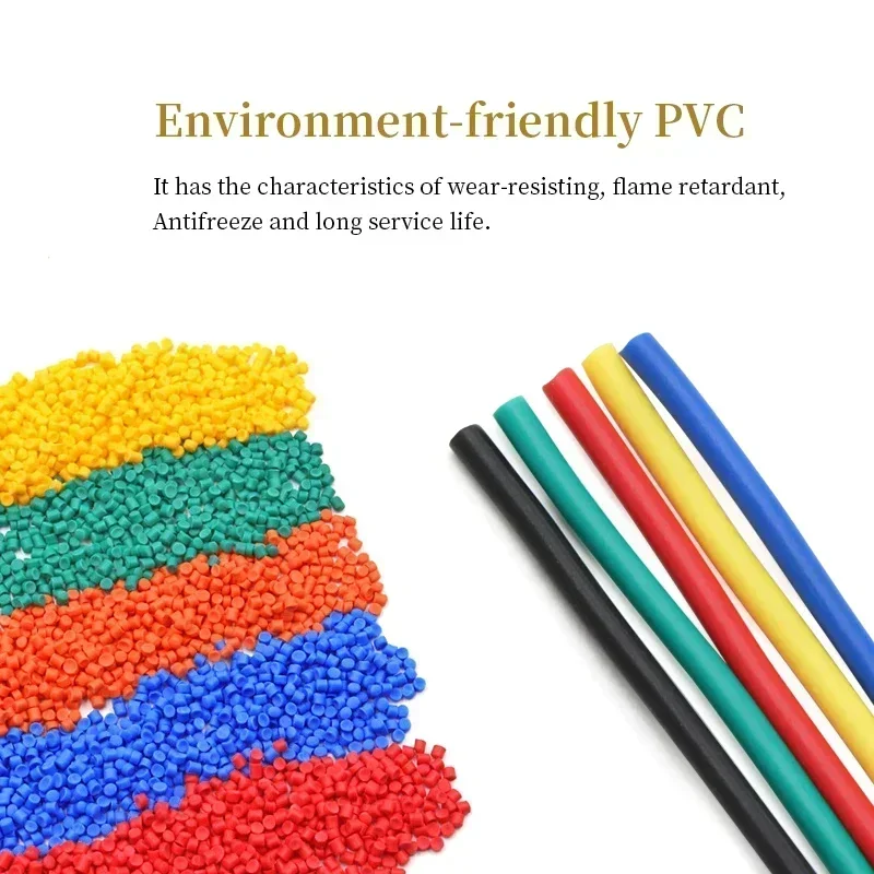 1~10m RV Copper Wire PVC Electrical Extension Cable Single-Core Multi-Stranded Hookup Building Wire For Car Audio Wires Motor