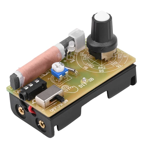 87-108MHz AM/FM de Onda Media FM 2 Band Stereo Digital Tuning Auriculares Radio Kit de Producción de BRICOLAJE Piezas de Enseñanza