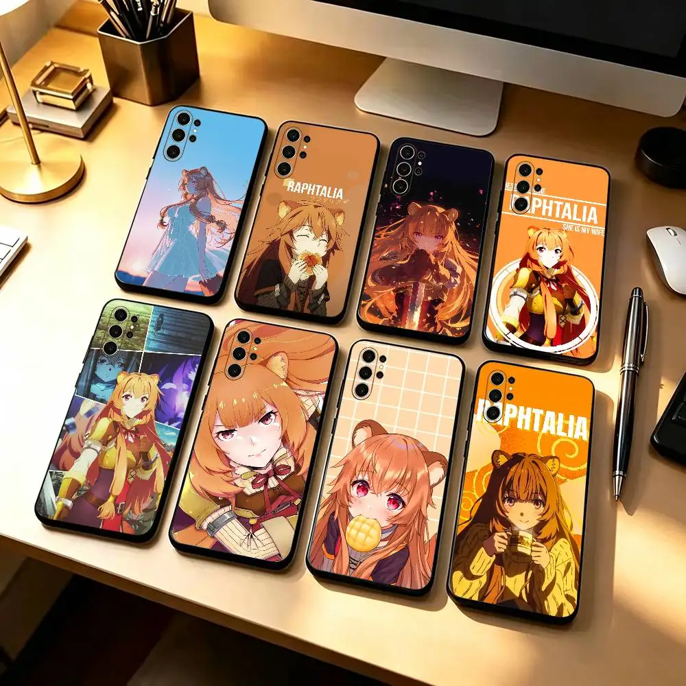 Raphtalia Loyal brave girl S-Shield Hero  Stand Silicone Phone Case For Samsung S26,25,24,21,22,21,20,Ultra,Plus,Fe, Lite