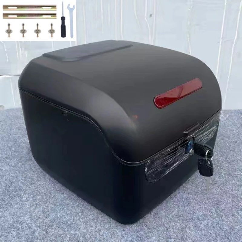 Large Electric Bike Tail Box Motorcycle Trunk Personality Cool Waterproof Basket for Cycling Rear Rack 자전거 가방