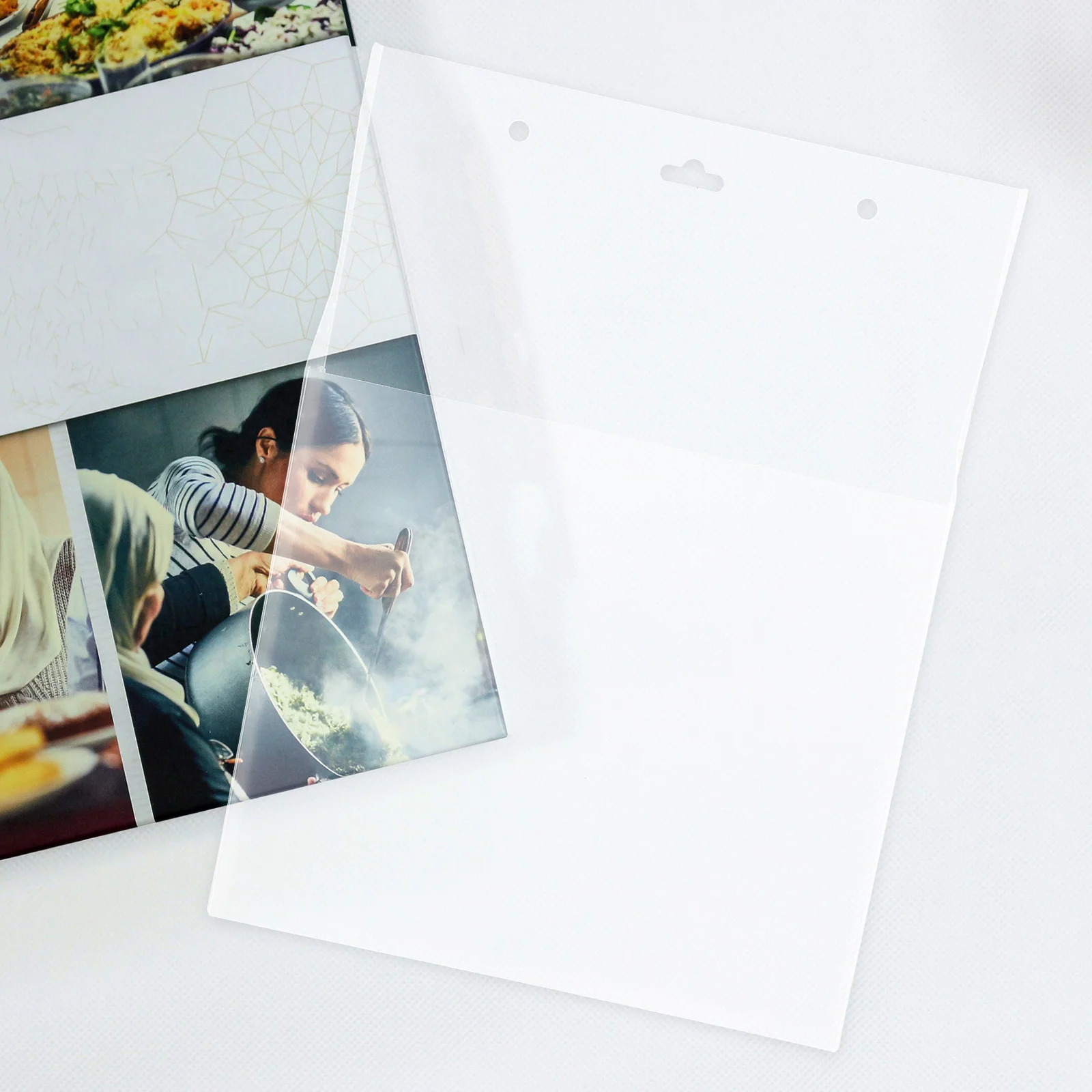 2 Pcs Visible File Holder Hanging Organizer Office Organization Wall Data Box Lightweight Pp Practical Document