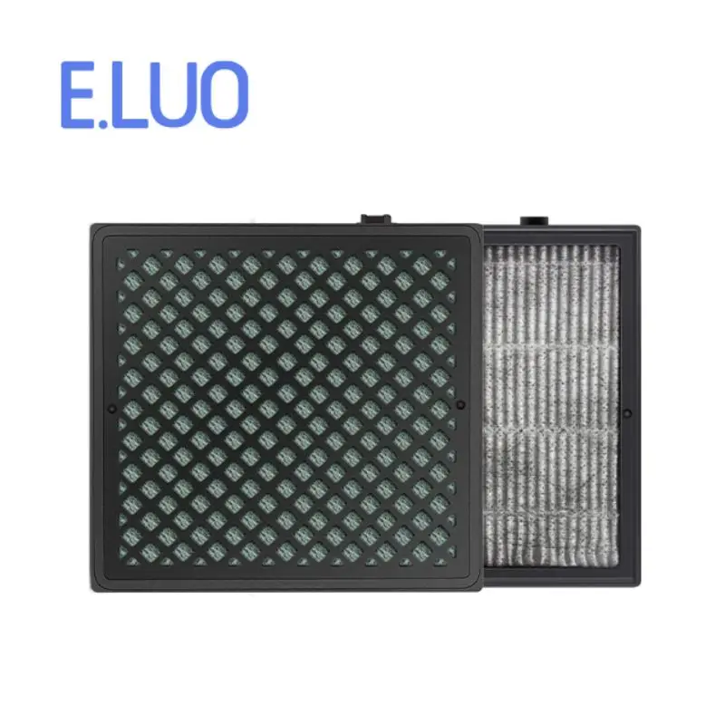 Replacement For Philips Car Air Purifier Filter ACA301 HEPA and Activated Carbon Composite Filter  119*110*20mm