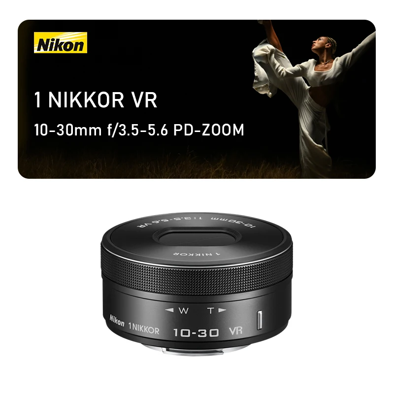 Nikon 1 NIKKOR VR 10-30mm f/3.5-5.6 PD-ZOOM Lens CX Format