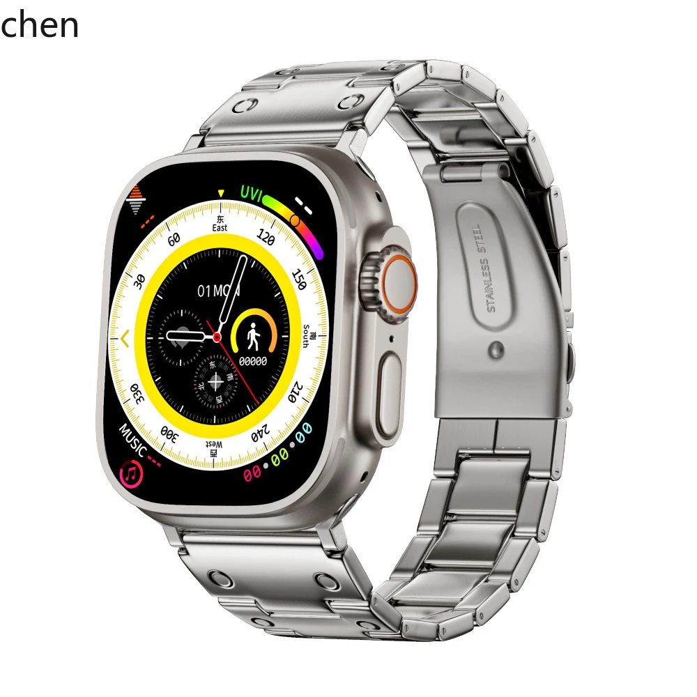 

HXL smart watch bluetooth phone multi-function heart rate blood oxygen sports waterproof steel belt