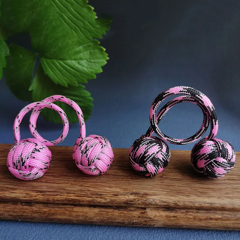 新しいアルミ合金 Begleri フィジェットおもちゃ心配ビーズ指スキル指スキル Paracord ストレス極端な指の動きのおもちゃギフト