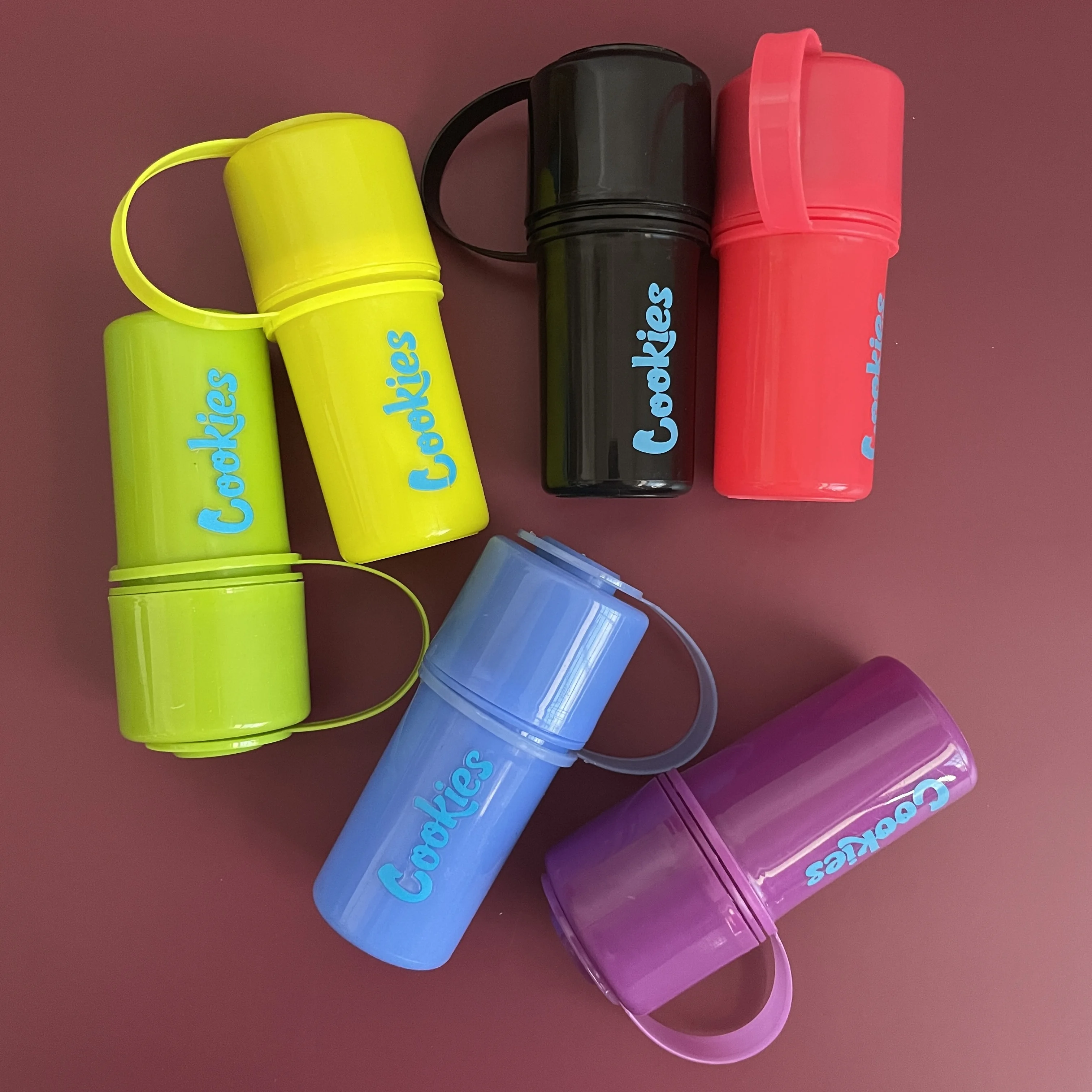 3-IN-1 Grinder + Storage System With Smell Proof Storage With Travel Ready Tether Strap | Lightweight