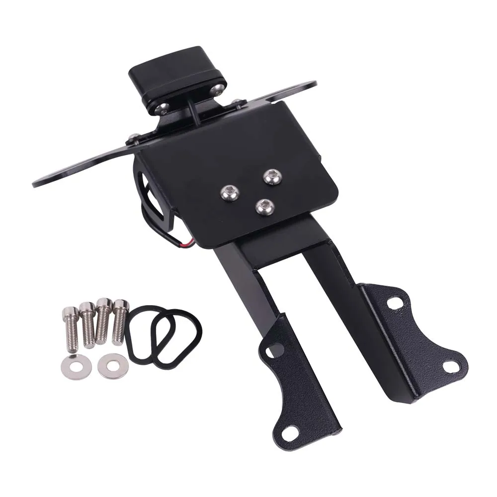 لياماها MT09 MT-09 الراسم 900 9 GT 9GT 900GT FJ09 دراجة نارية لوحة ترخيص حامل قوس الذيل مرتب الحاجز مزيل ضوء #6