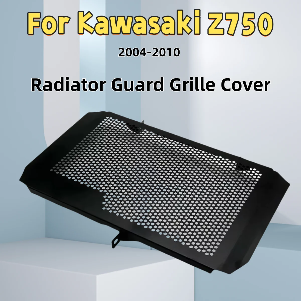 Motorcycle Radiator Grille Guard Cover Shield Protective For Kawasaki Z750 2004 2005 2006 2007 2008 2009 2010 2011 Z 750