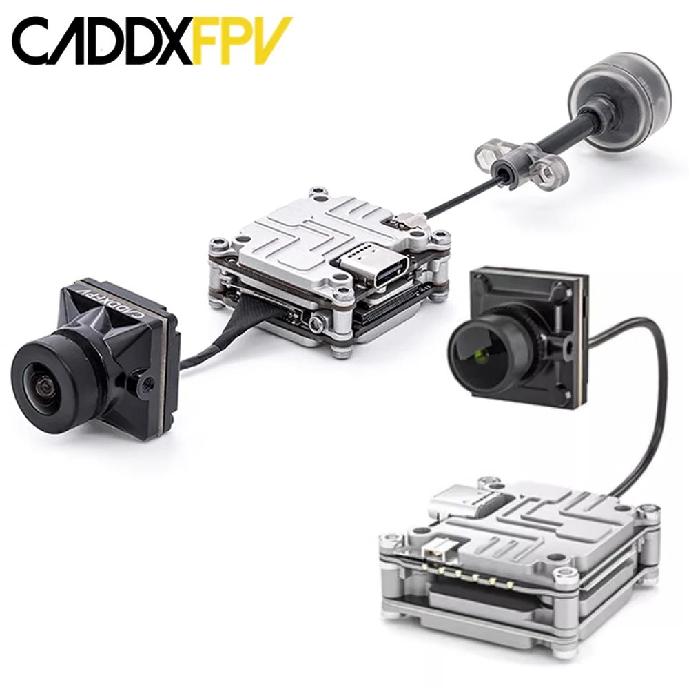 CADDX Nebula Pro Vista zestaw 720P 5.8Ghz HD FPV kamera 4km zasięg nadajnika obsługa sterowanie lotem F3/F4/F7 dla Dji gogle Drone