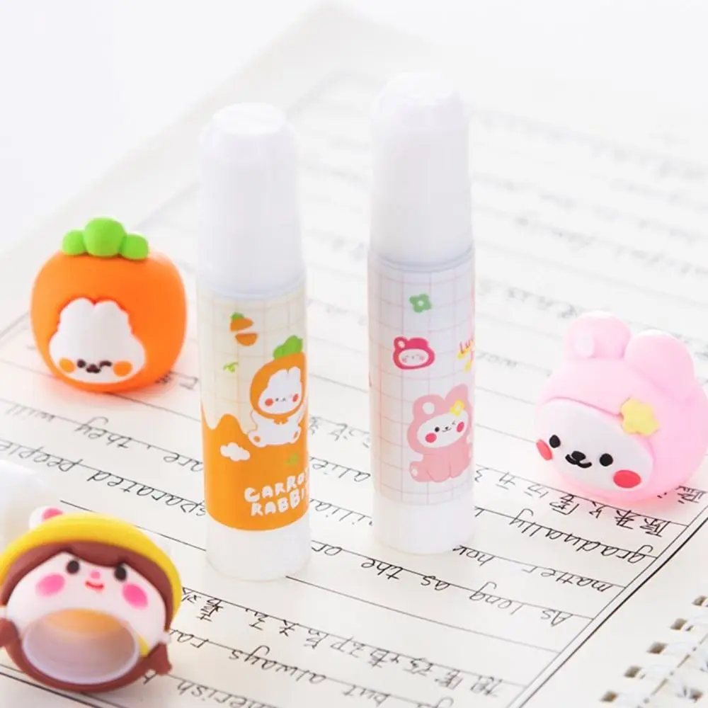 カワイイ漫画の形の頑丈な接着剤スティック、強力な接着剤、学生の文房具、高粘度用品、1個