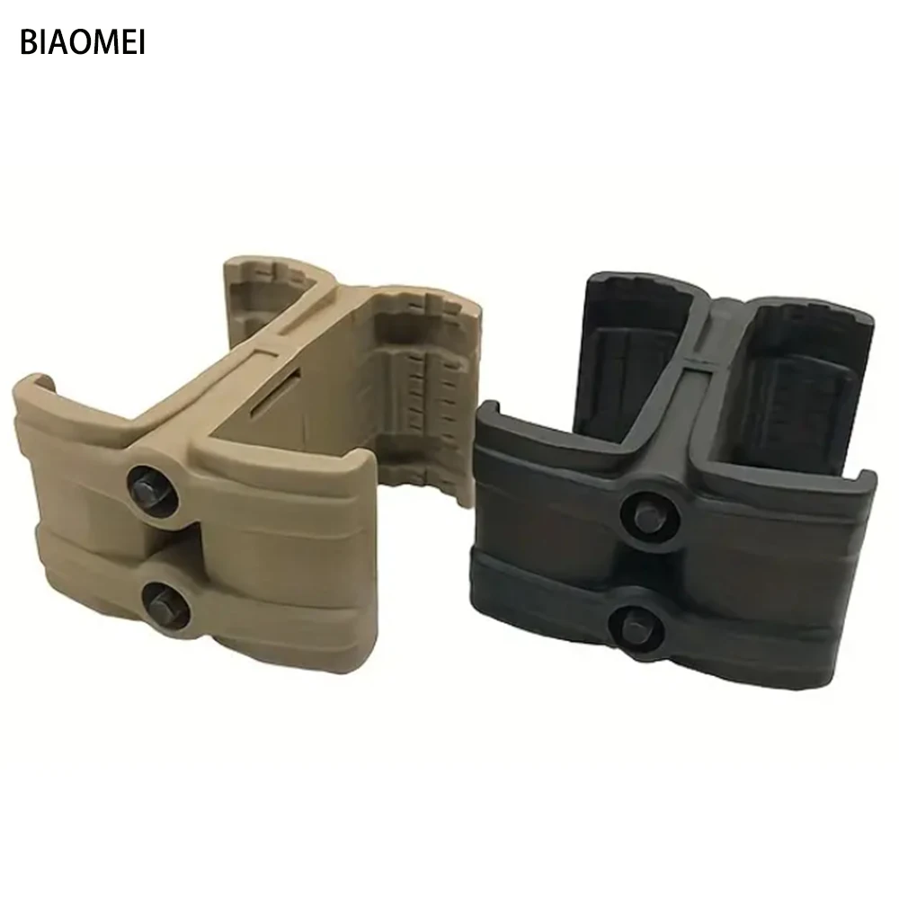 التكتيكية بندقية بندقية ماج موصل موازي ل M4 AR-15 مجلة مزدوجة مقرنة موصل كليب الصيد الملحقات