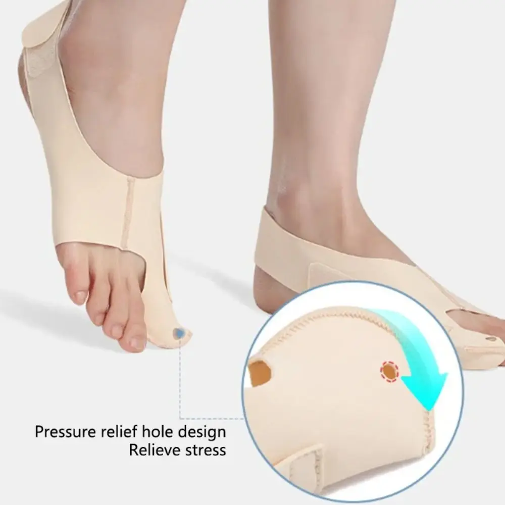 Adjustable Valgus Correction Elastic Breathable Toe Separator Pedicure Sock Orthotics Bunion Corrector Straightener